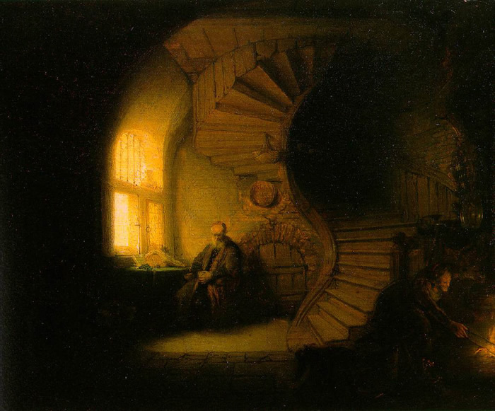 Rembrandt Filosoof